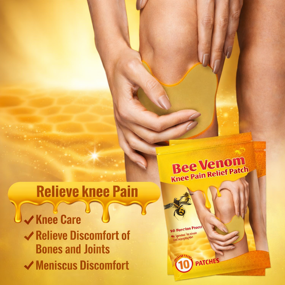 Detox🐝Knee Therapy Patch🍯💛(Buy 10 Get 10 Free🔥🔥)🌿🍯