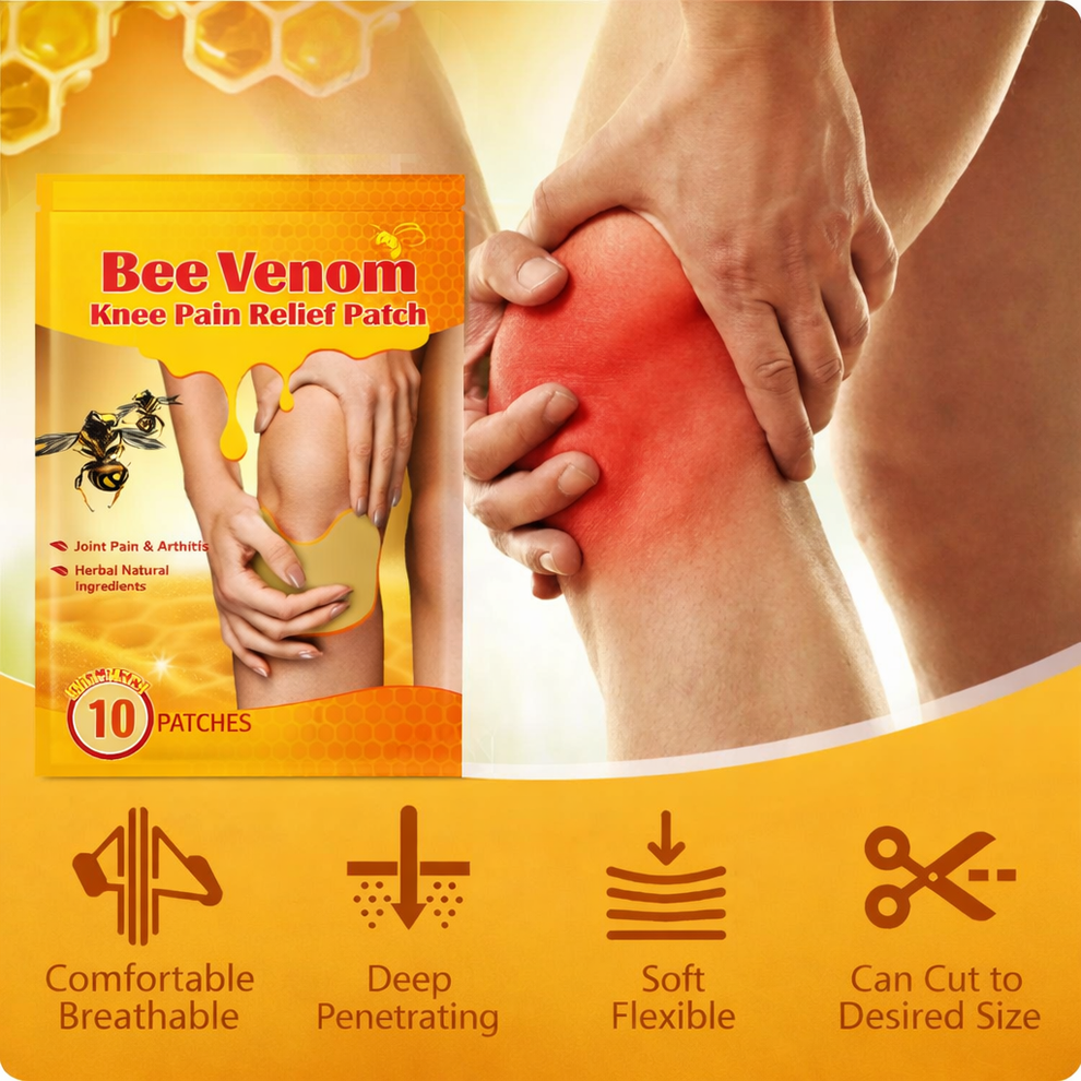 Detox🐝Knee Therapy Patch🍯💛(Buy 10 Get 10 Free🔥🔥)🌿🍯